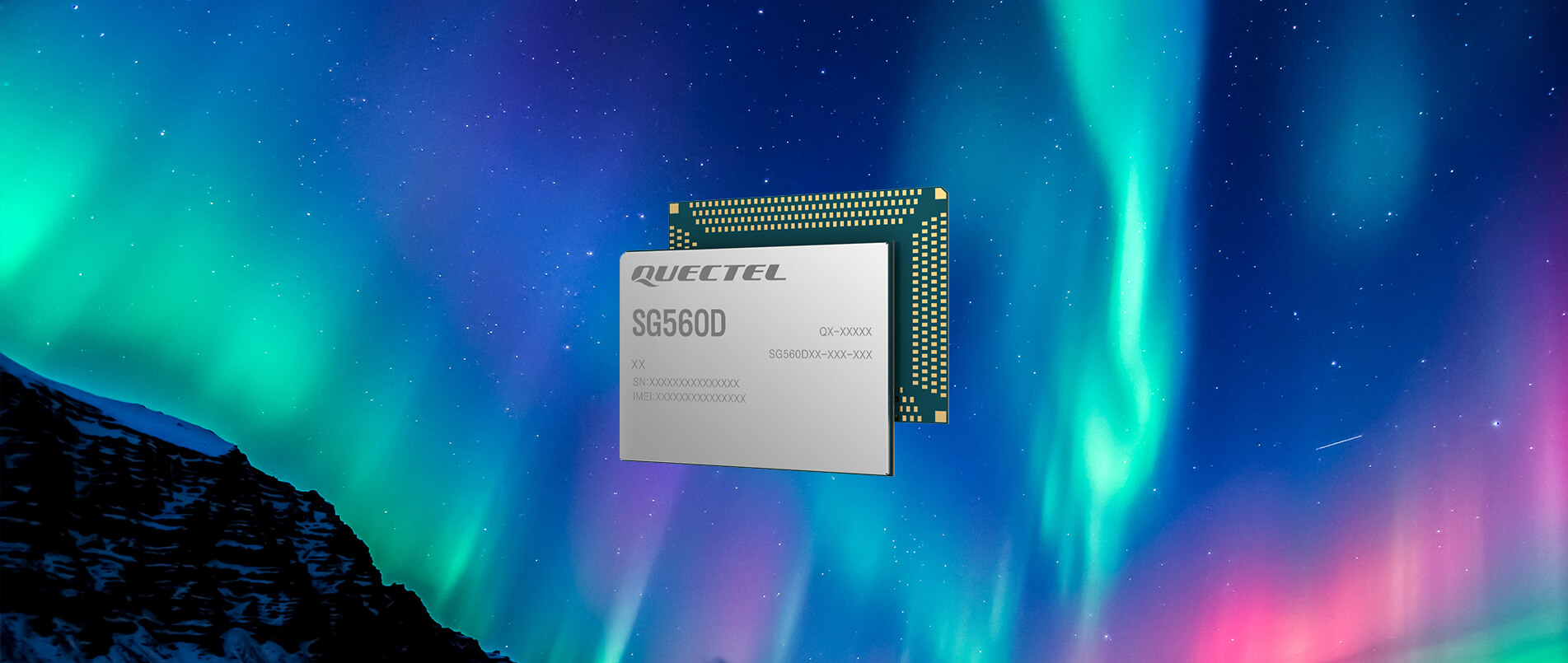 乐天使官方正式发布高端5G智能模组SG560D